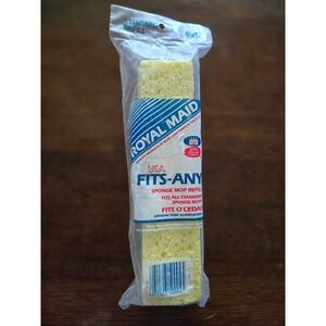 Royal Maid Fits-Any Sponge Mop Refill Standard #4 Fits All Sponge Mops